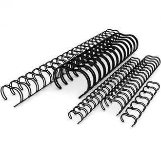 Wir-O Twin Loop Wire Binding Black