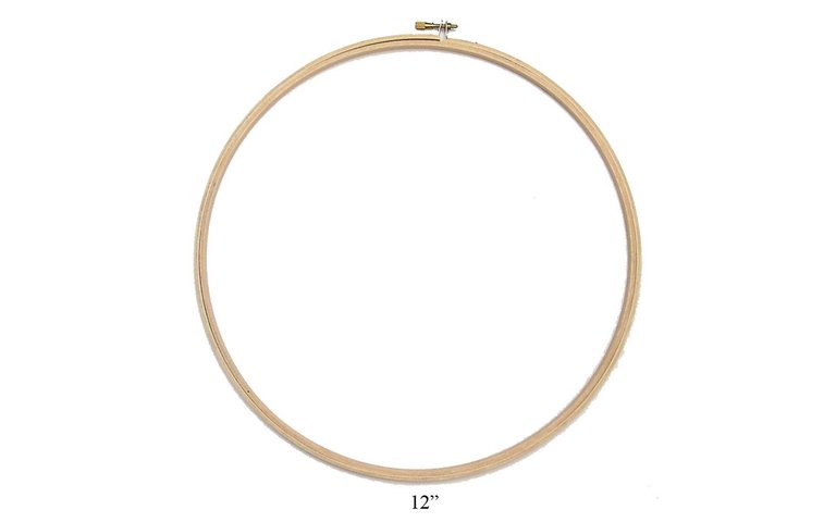 Darice Darice Wooden Embroidery Hoop Round