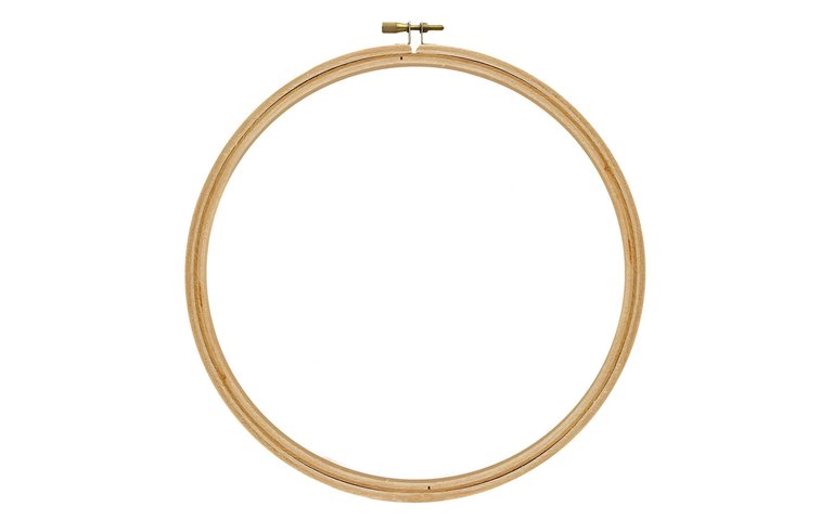 Darice Darice Wooden Embroidery Hoop Round