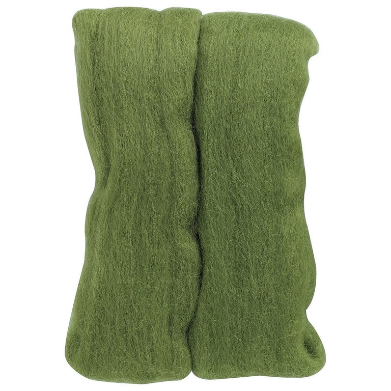 Clover Clover Natural Wool Roving Fibers 0.7 oz./20g