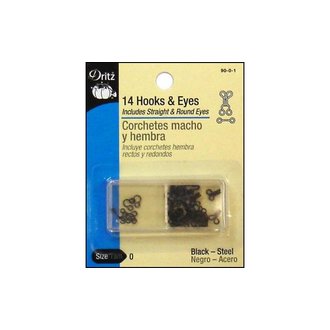 Dritz Hook & Eye Silver