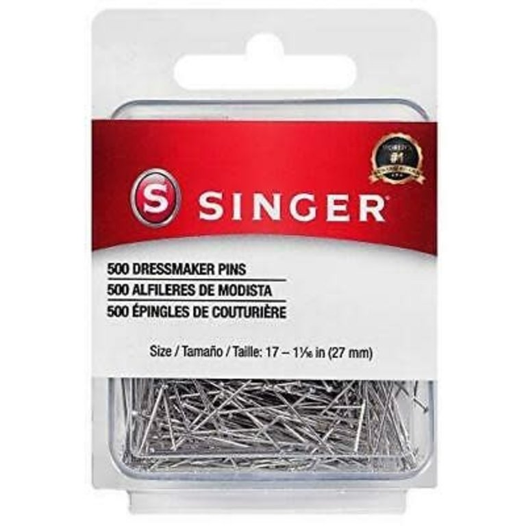 Singer, Size 28 Quilting Pins in Flower Case - 200pk : Sewing Parts Online