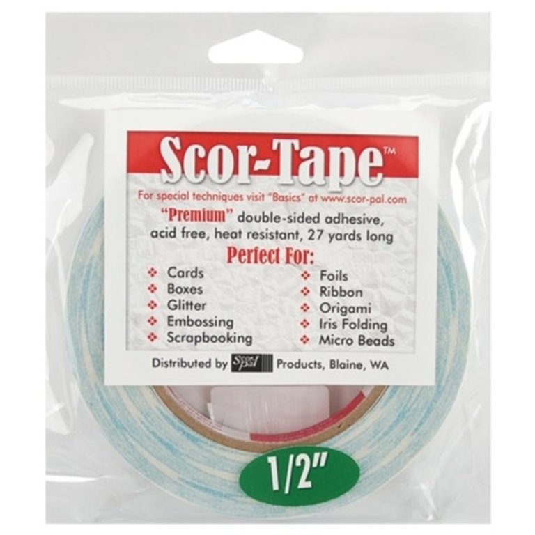 Scor Pal Scor Tape Double Sided Tape 27 Yards