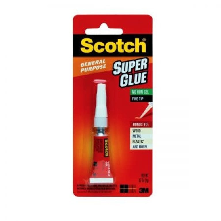 Scotch Super Glue, General Purpose, Fine Tip - 0.07 oz