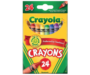 Crayola Crayons - Pastel, Set of 24