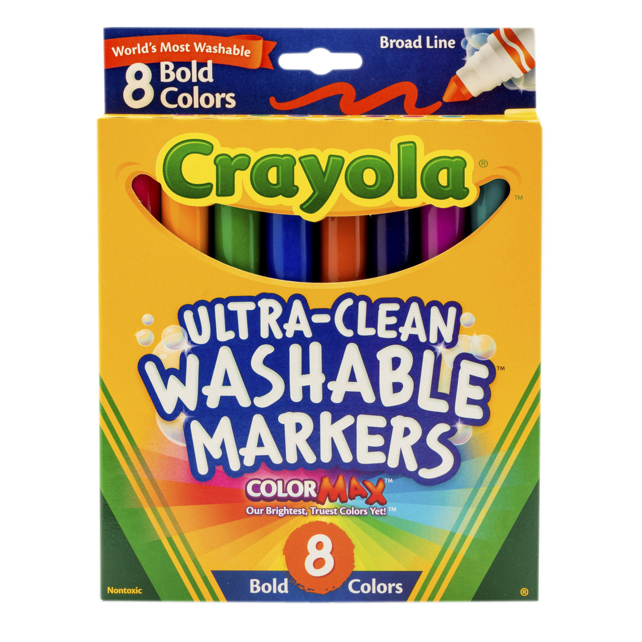 Crayola Washable Markers 8 Set - RISD Store