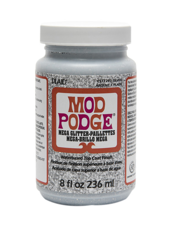 Plaid Mod Podge Mega Glitter 8 oz.