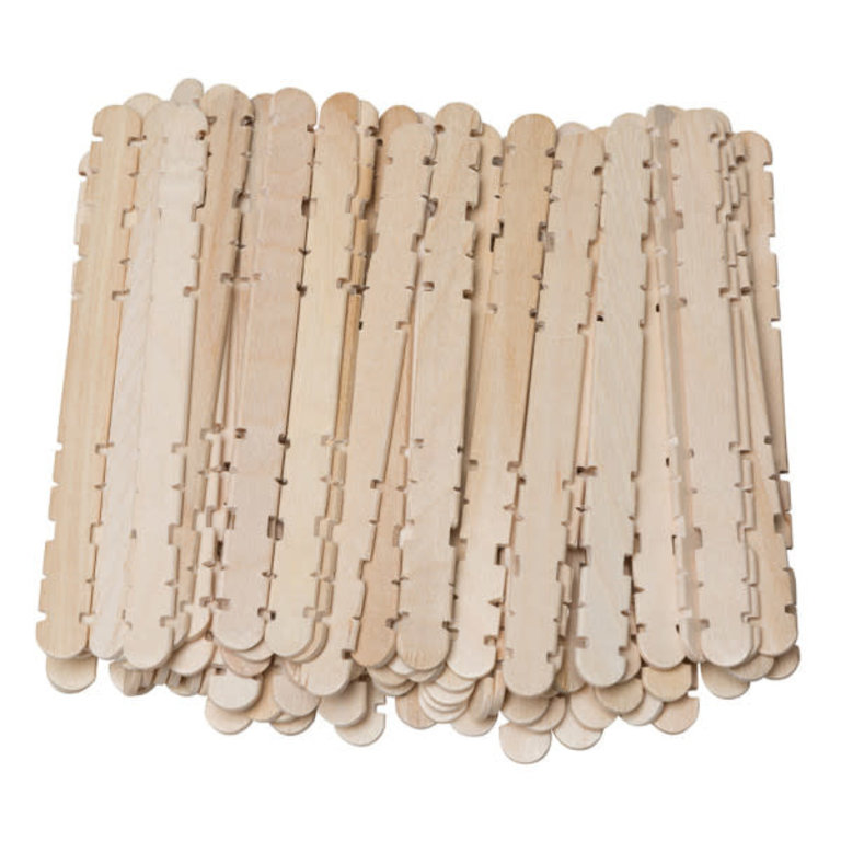 Creativity Street Pepperell Crafts Wooden Craft Sticks