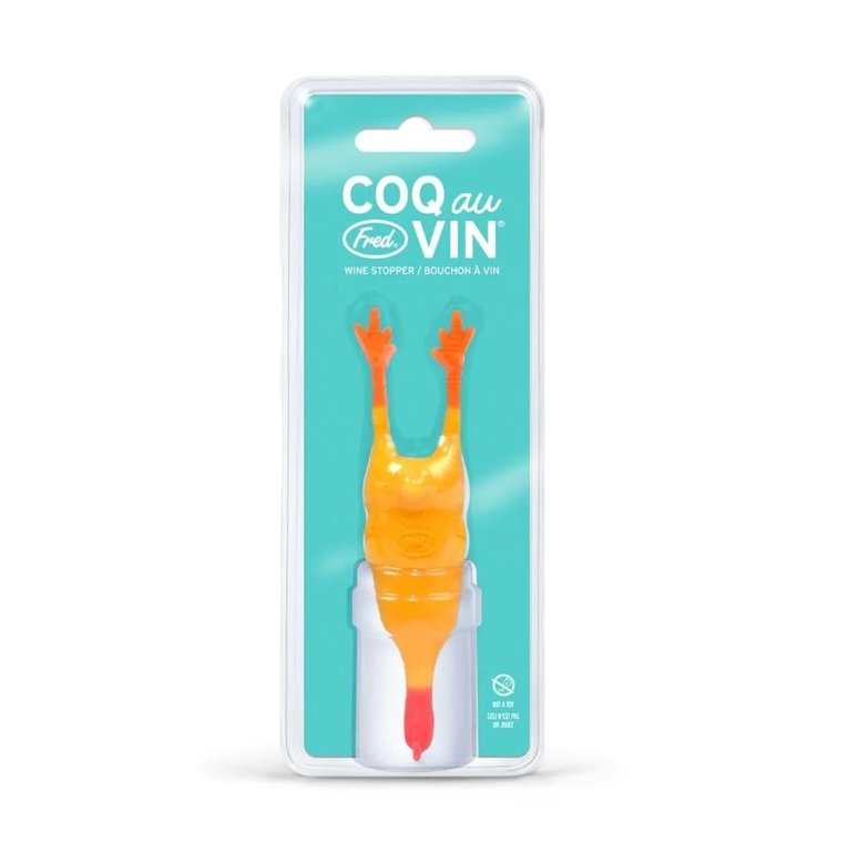 Fred & Friends Coq au Vin Wine Stopper