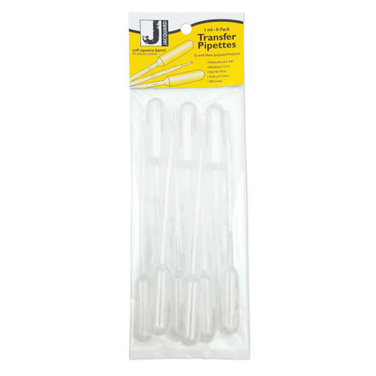 Jacquard Jacquard Plastic Transfer Pipettes 9 Pack