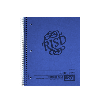 RISD 3 Subject Notebook