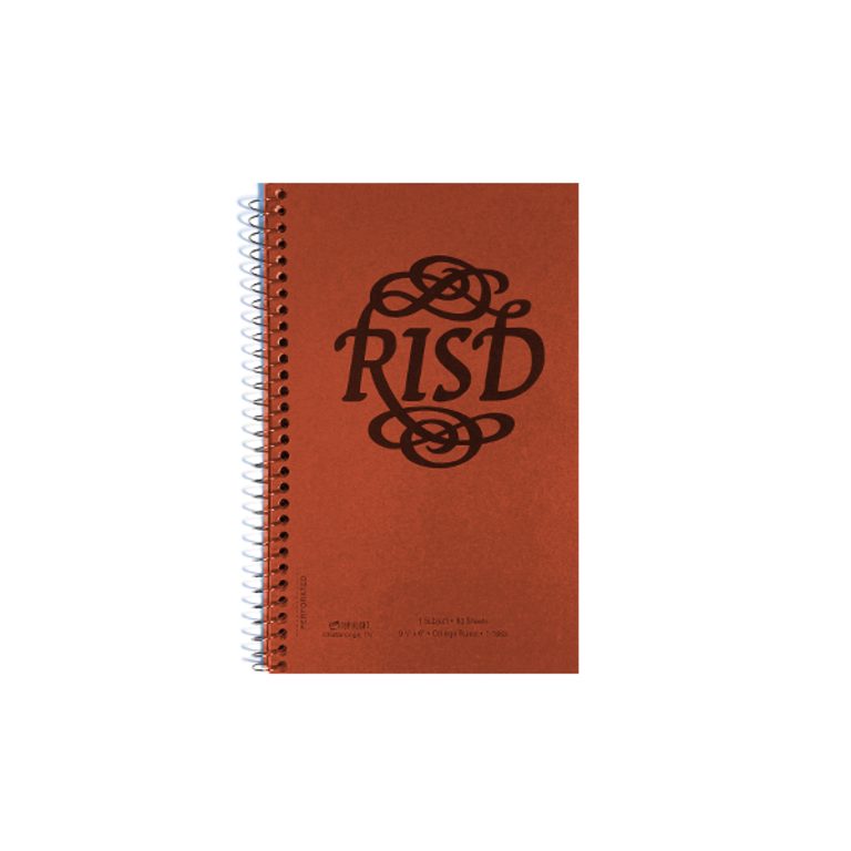 RISD Top Flight RISD 1 Subject Notebook 6" x 9"