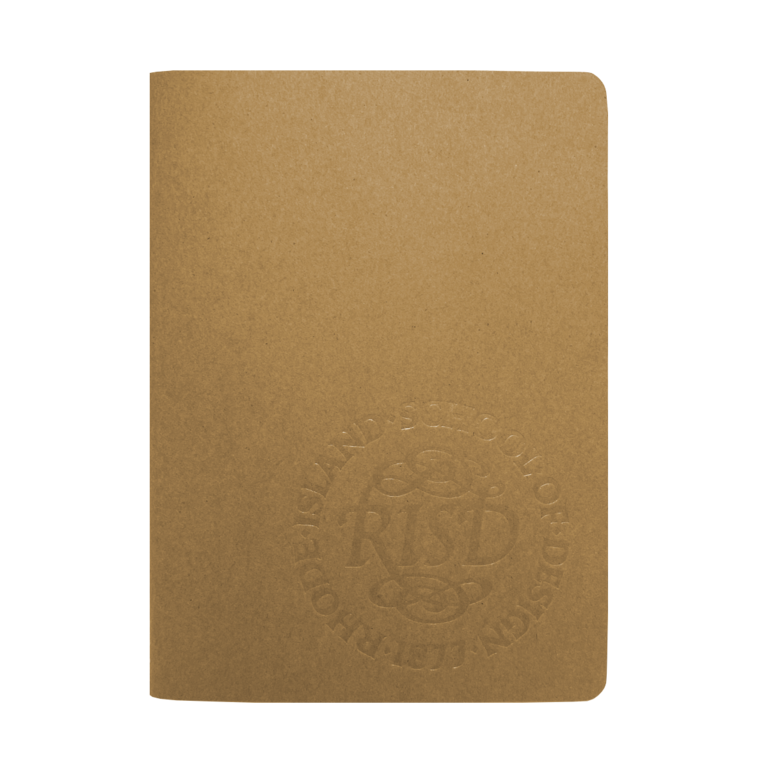 RISD RISD Medallion Chipboard Commuter Journal Notebook 5x7