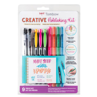 Tombow Creative Notetaking 9 Piece Kit