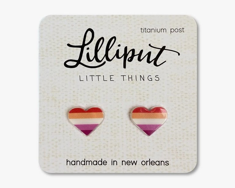 Lilliput Lilliput Stud Earrings Pride