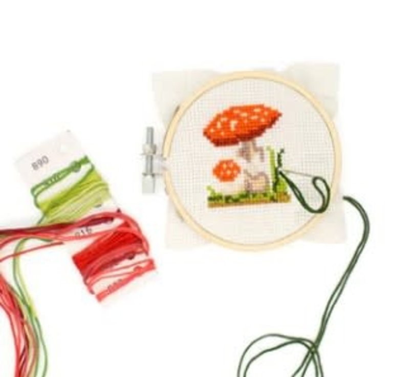 Mini Cross Stitch Embroidery Kit