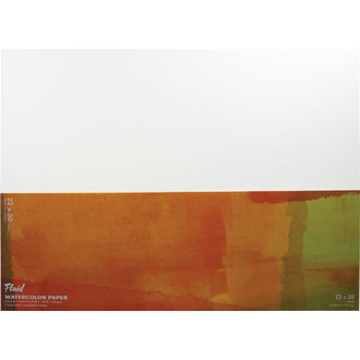 Fluid Watercolor Paper Cold Press 22"x30" 140lb