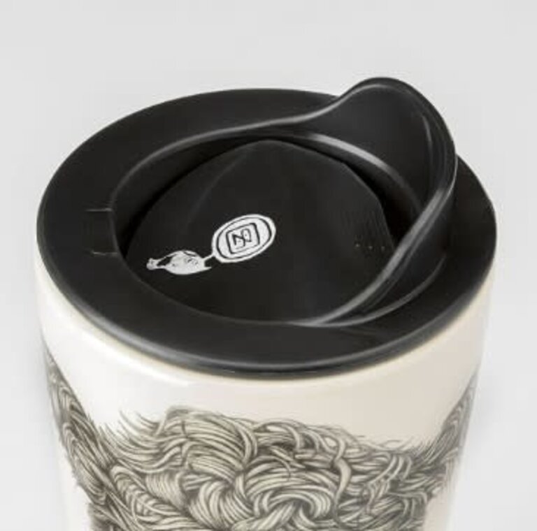 Laura Zindel Ceramic Tumbler 16 oz Eco Top