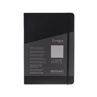 Fabriano Ecoqua Plus Fabric-Bound Notebook Dotted
