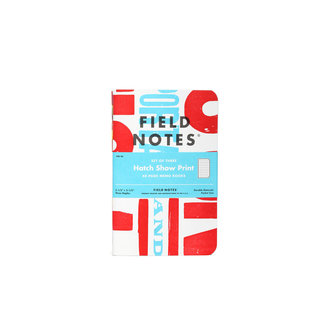 Field Notes Hatch  Direct From Nashville Ruled 3 Pack