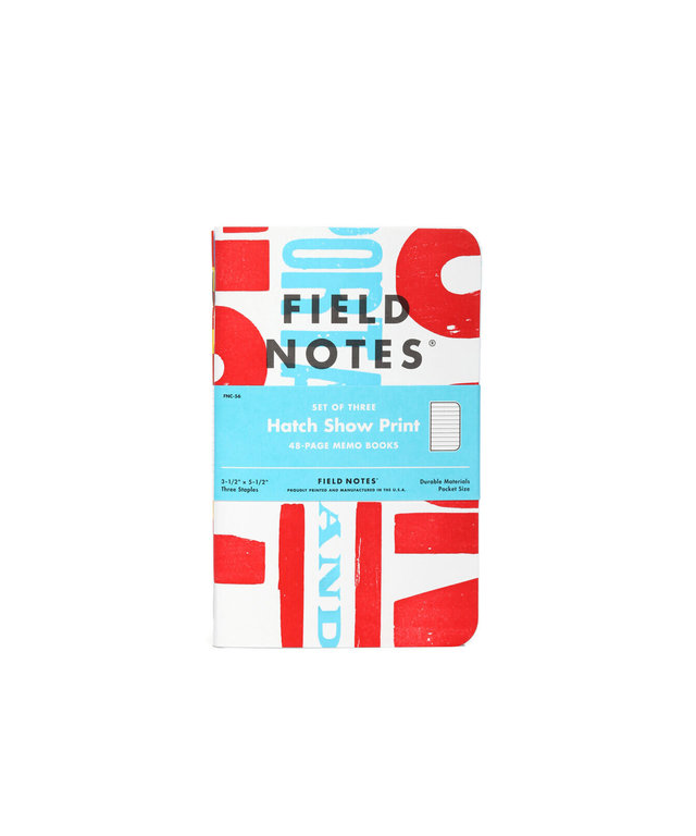 Field Notes Field Notes Hatch  Direct From Nashville Ruled 3 Pack