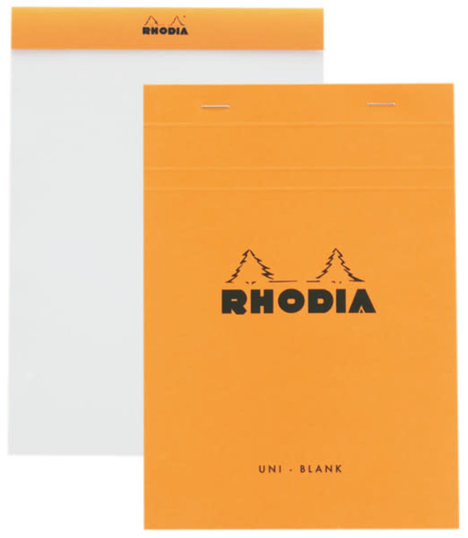 Exaclair Rhodia Classic Stapled Notepad