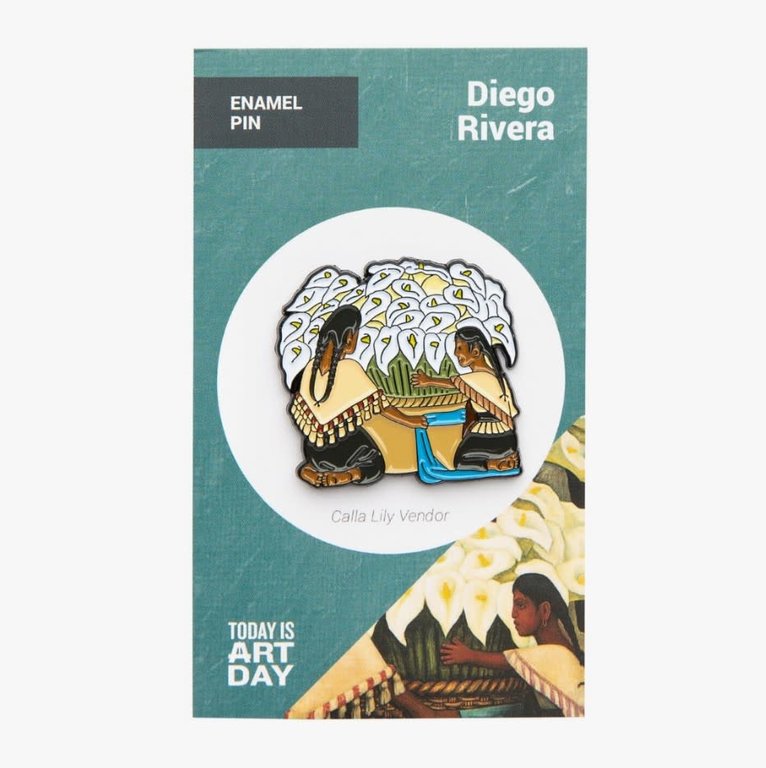 Today is Art Day Pin