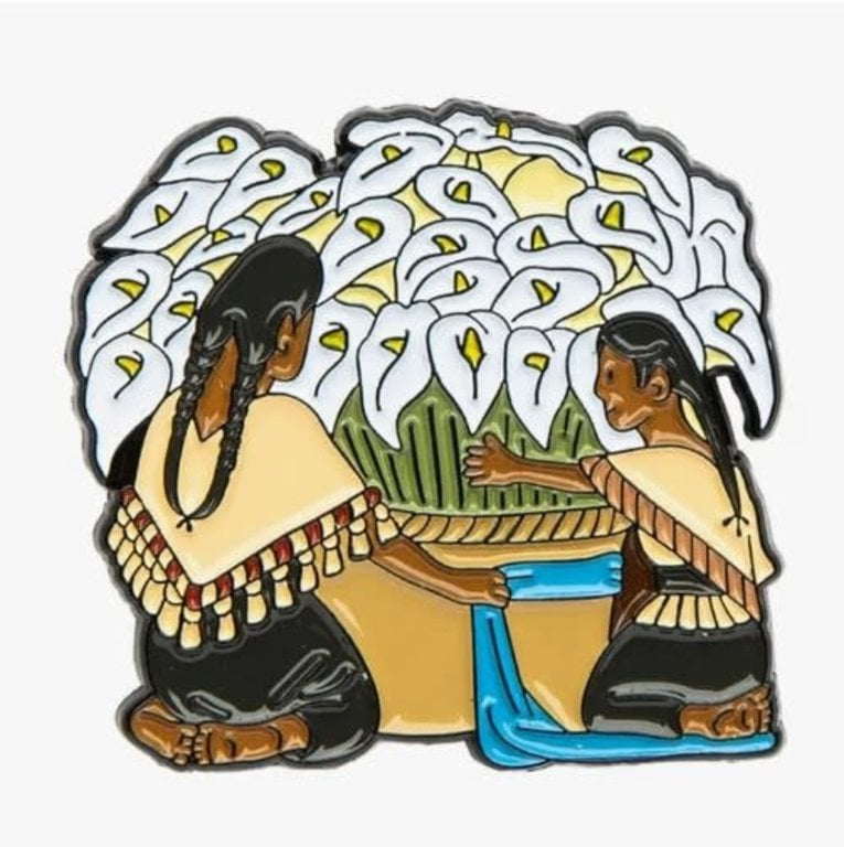 Today is Art Day Art Pin