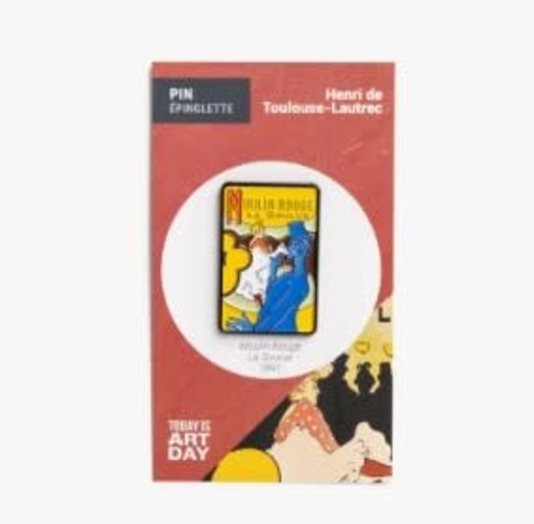 Today is Art Day Pin