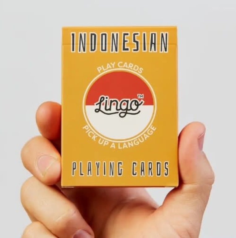 Lingo Cards Lingo Language Playing Cards