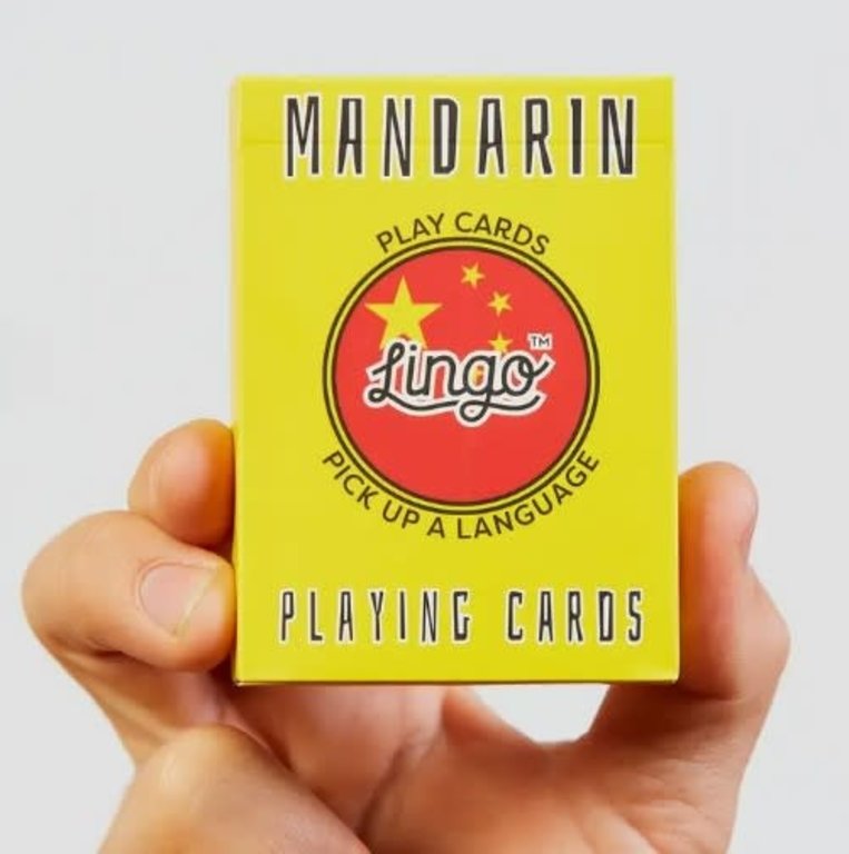 Lingo Cards Lingo Language Playing Cards