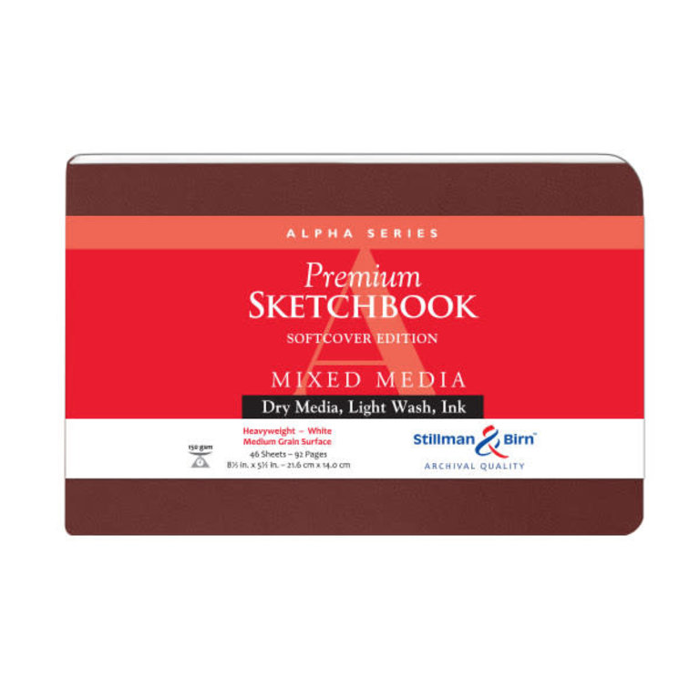 Stillman & Birn Stillman & Birn Alpha Series Premium Soft-Cover Sketchbook