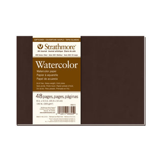 Strathmore Softcover Watercolor Art Journal 140 lb 48 Pages