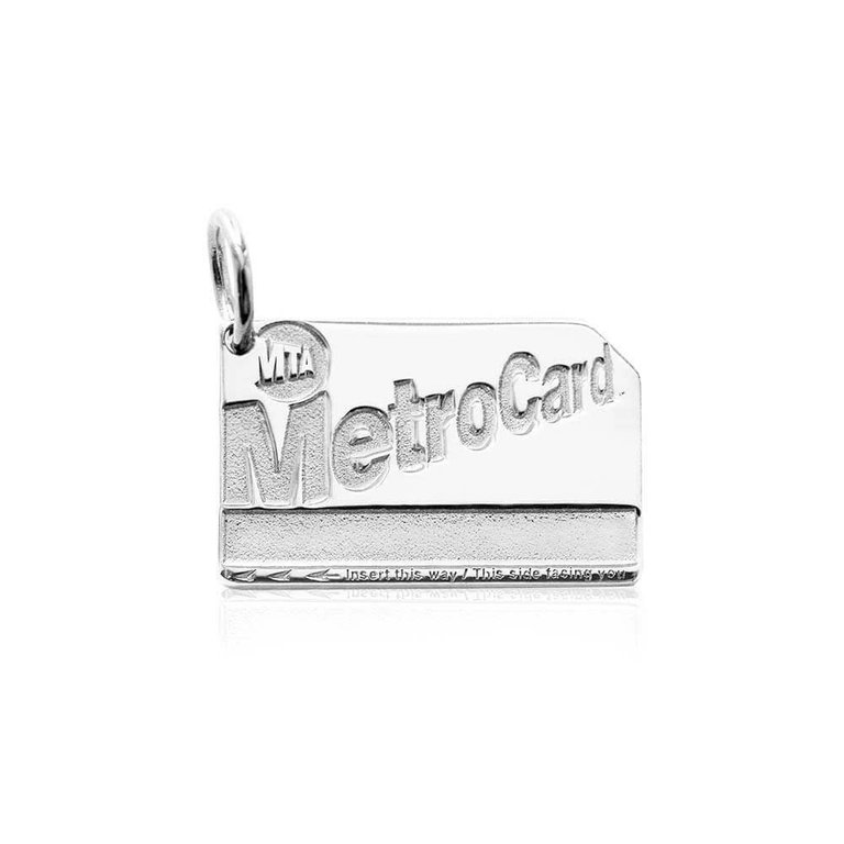 Nicole Parker King Jet Set Candy Charm Silver