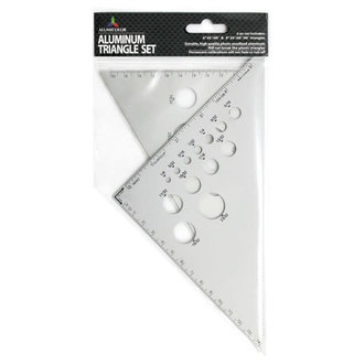 Alumicolor Aluminum Triangle 2 Set