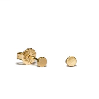 Carla Caruso Jewelry Button Stud Earrings