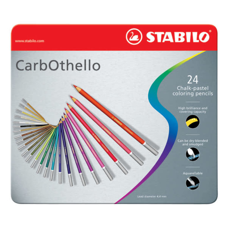 Stabilo Stabilo CarbOthello Pastel Pencil 24-Color Set