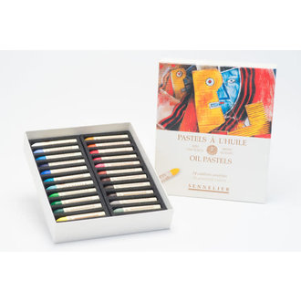 Sennelier Oil Pastel 24-Color Set
