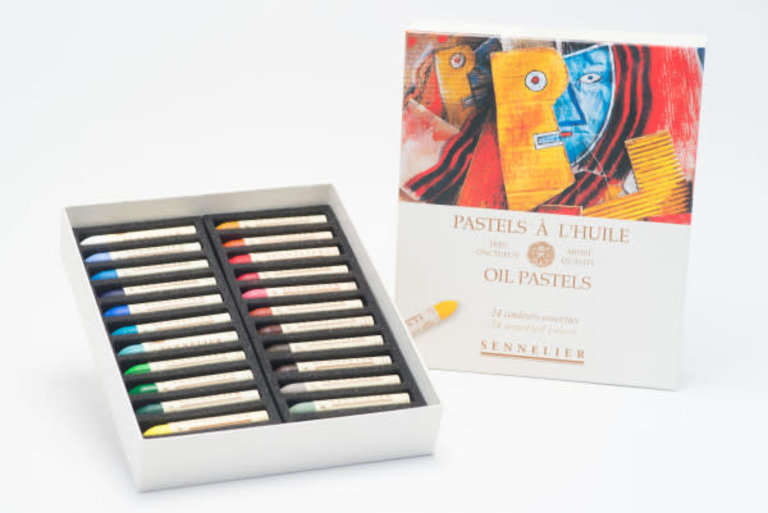 Sennelier Sennelier Oil Pastel 24-Color Set