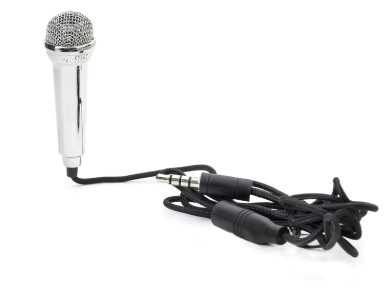Kikkerland Design Mini Karaoke Microphone