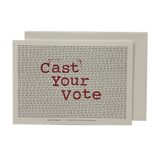 Meris Barreto 4 Letter Word Card