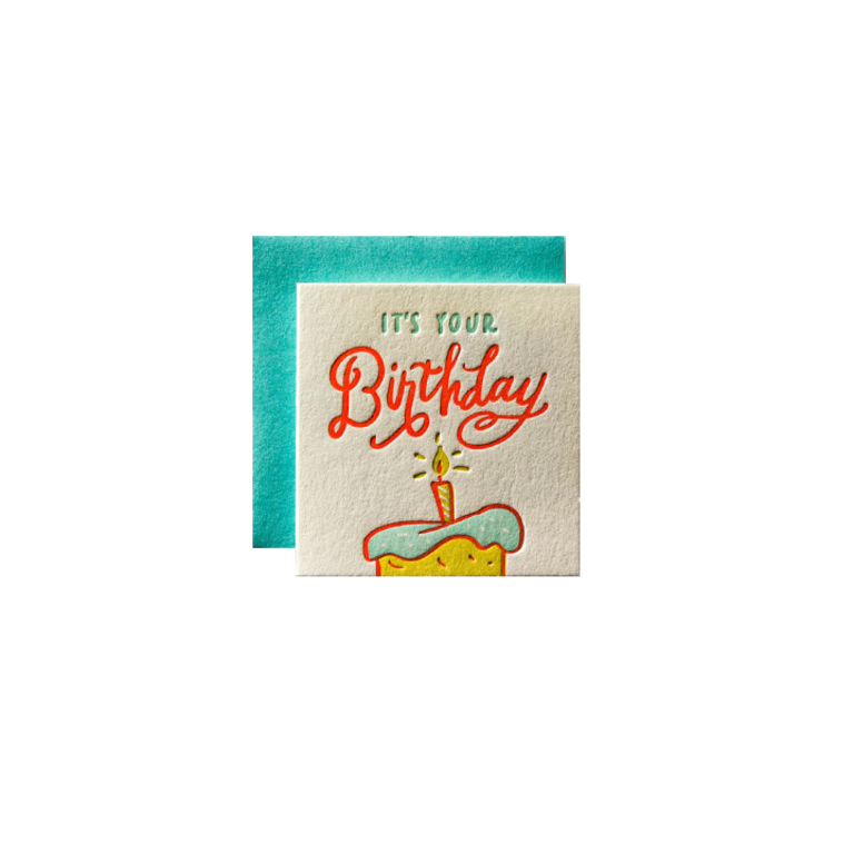 Morgan Calderini Morgan Calderini Ladyfingers Letterpress Tiny Card