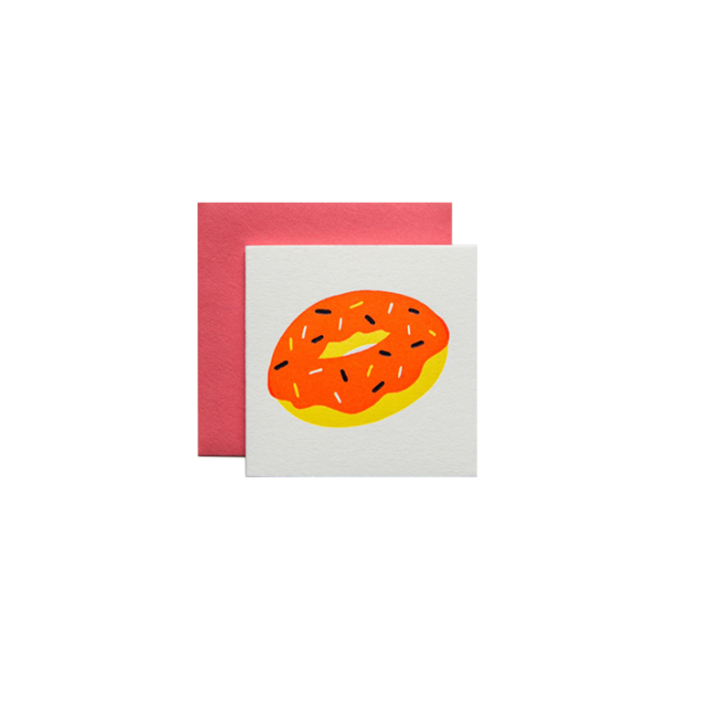 Morgan Calderini Morgan Calderini Ladyfingers Letterpress Tiny Card