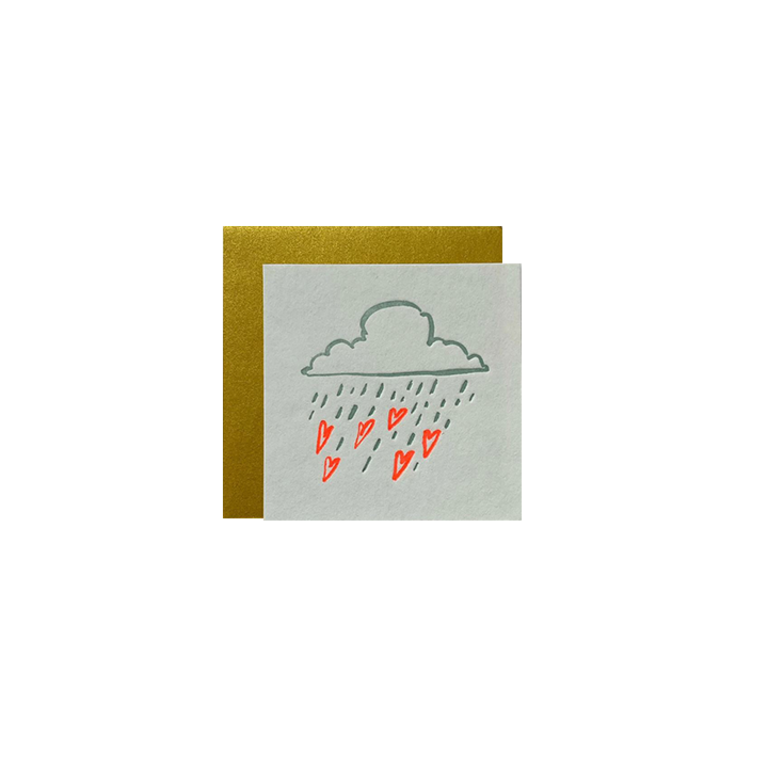 Morgan Calderini Morgan Calderini Ladyfingers Letterpress Tiny Card