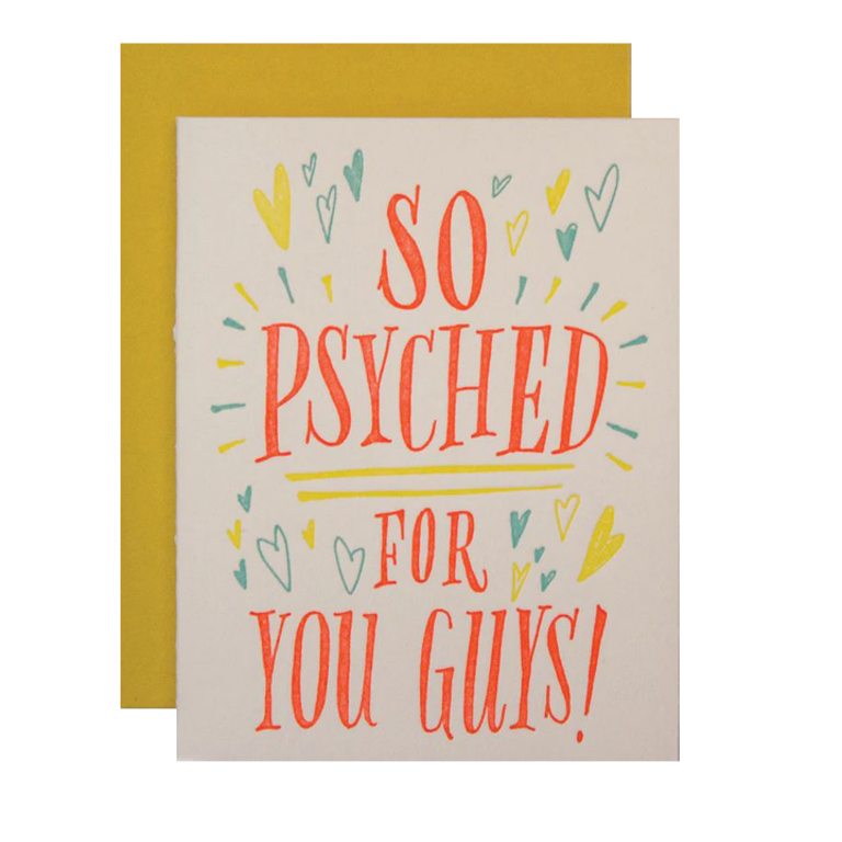 Morgan Calderini Ladyfingers Letterpress Card