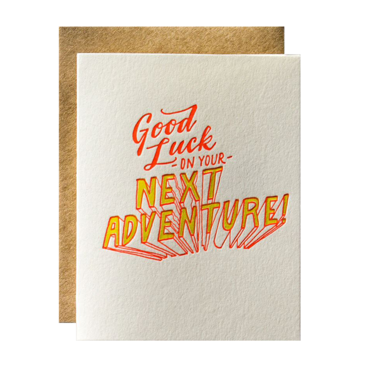 Morgan Calderini Ladyfingers Letterpress Card