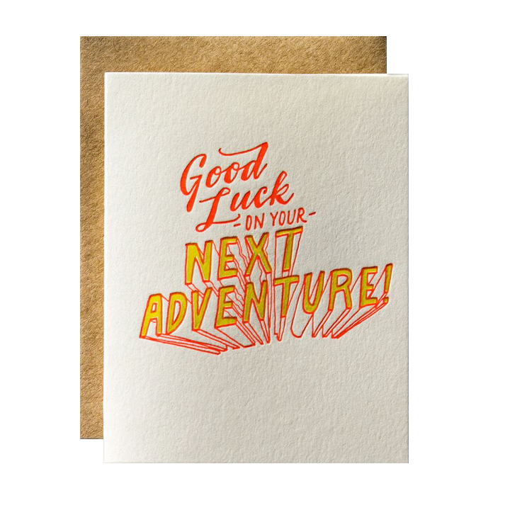 Morgan Calderini Ladyfingers Letterpress Card Congratulations - RISD Store