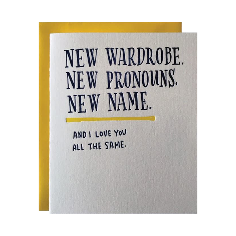 Morgan Calderini Ladyfingers Letterpress Encouragement