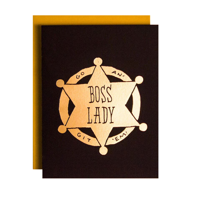 Morgan Calderini Ladyfingers Letterpress Encouragement