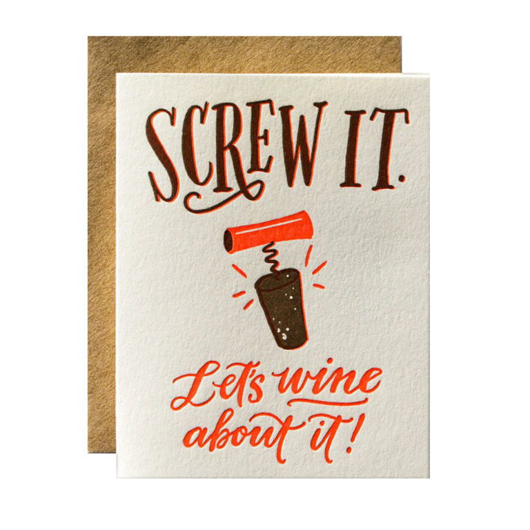 Morgan Calderini Ladyfingers Letterpress Encouragement